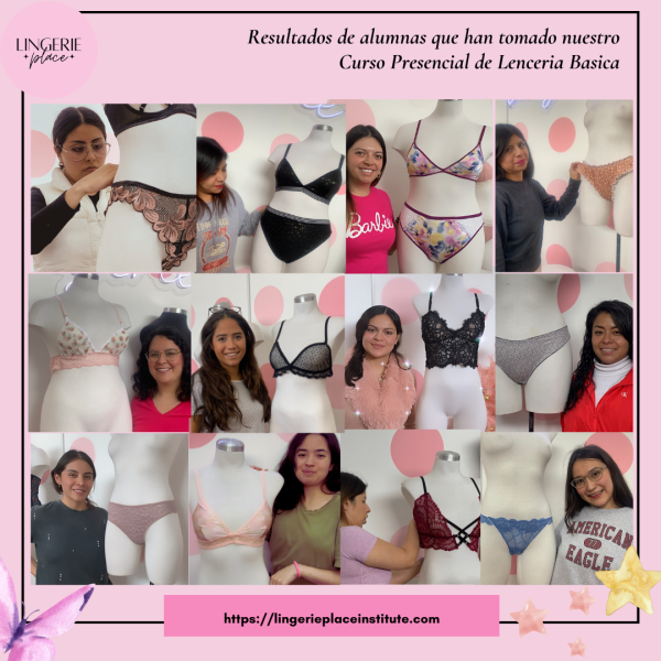 CURSO PRESENCIAL LENCERIA BASICA - Imagen 3