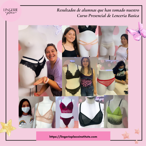 CURSO PRESENCIAL LENCERIA BASICA - Imagen 4