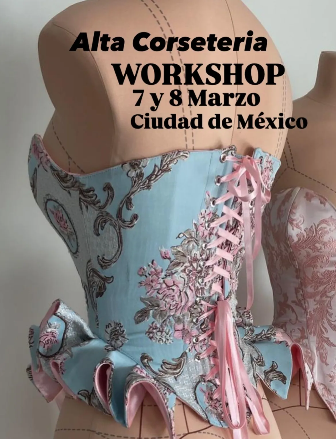 Workshop Corsetería Nivel 1 - Maya Hansen